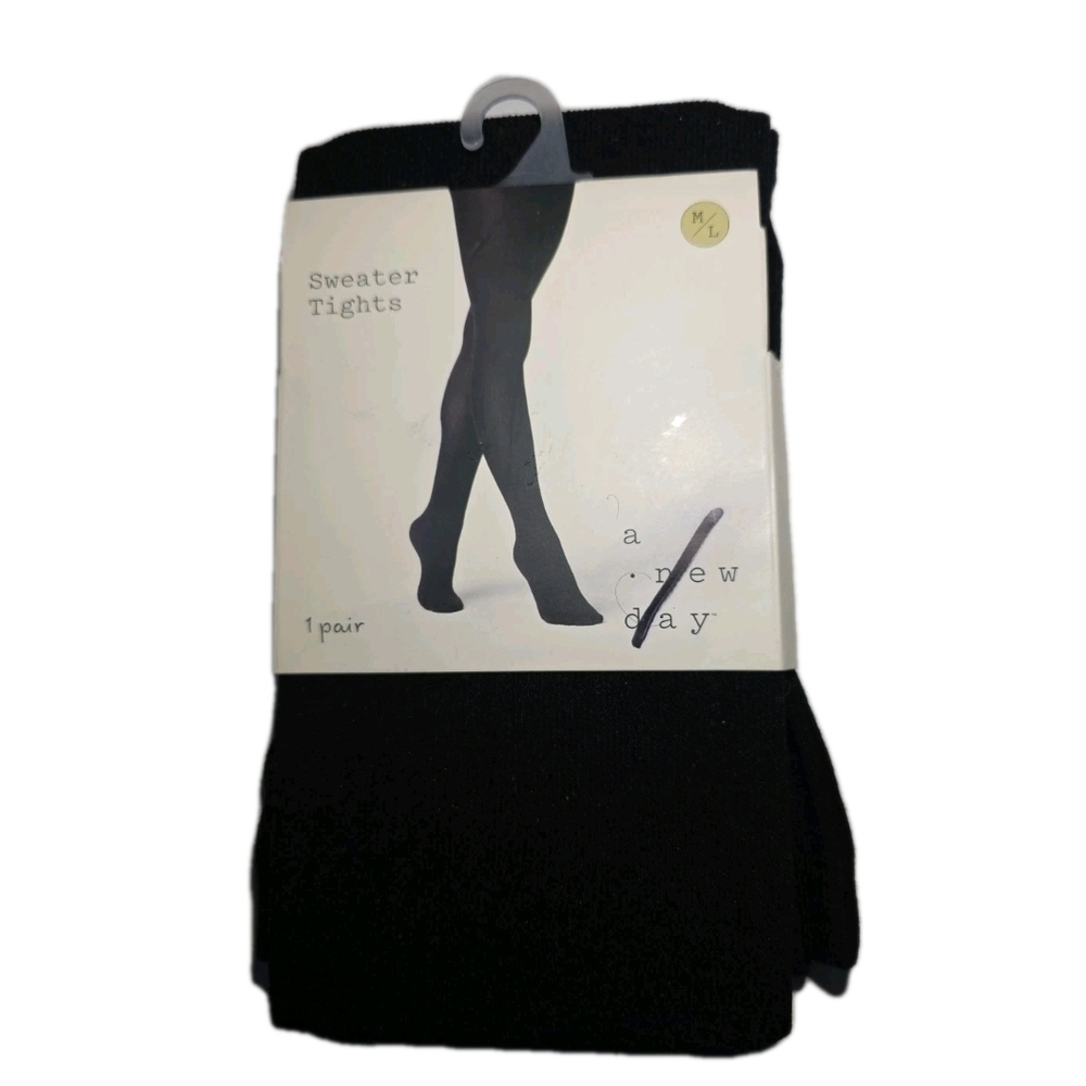 270. A New Day Black Sweater Tights